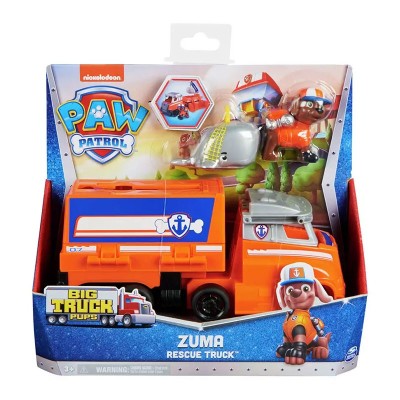 Игрален комплект Spin Master Paw Patrol Rescue Truck фигура с камион, Zuma