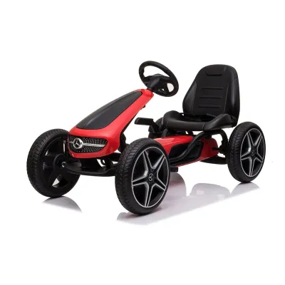 Картинг Mercedes, Go Kart EVA, червен, 3+ години