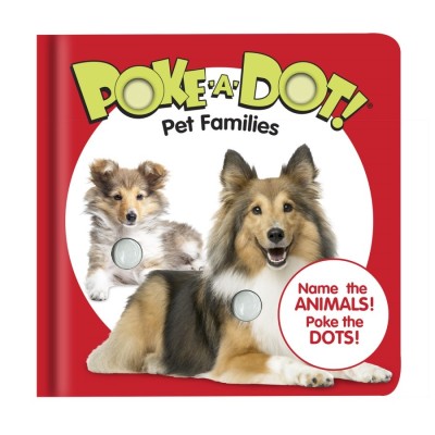 Книжка с бутони Melissa and Doug Pet Families 41532