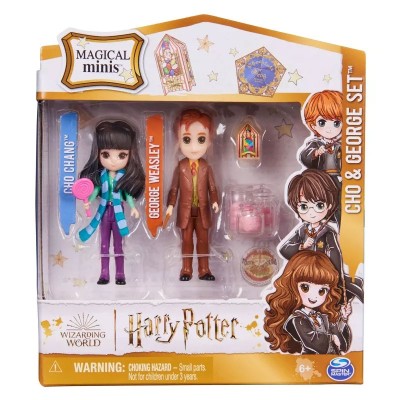 Комплект фигури Spin Master Harry Potter Wizarding World Magical Minis Cho Chang и George Weasley