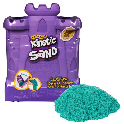 Комплект с кинетичен пясък Spin Master Kinetic Sand Castle Case