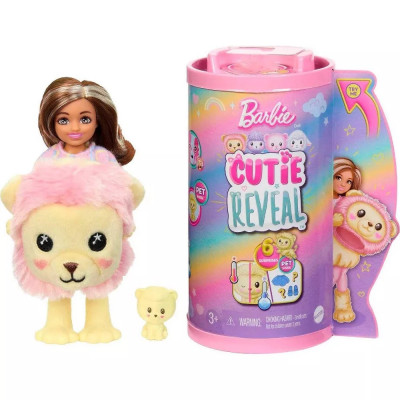 Кукла Mattel Barbie Cutie Reveal Lion Chelsea, изненада