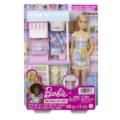 Кукла Mattel Barbie с Магазин за сладолед