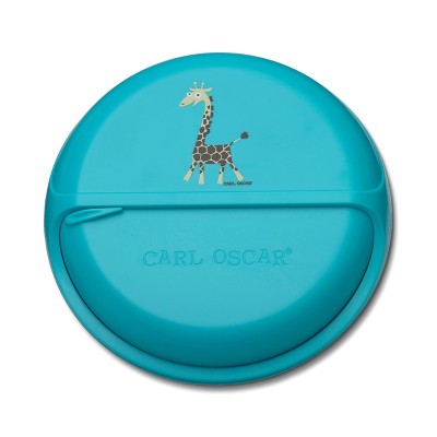 Кутия за снаксове жирафче тюркоаз 18смCarl Oscar