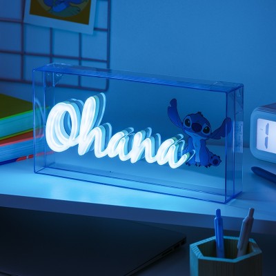 LED неонова лампа Stitch Ohana