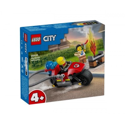 LEGO City Fire 60410 - Противопожарен мотоциклет