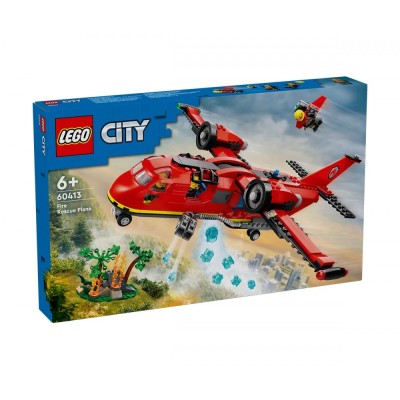 LEGO City Fire 60413 - Спасителен пожарникарски самолет