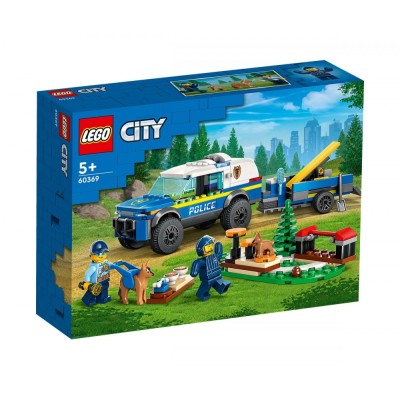 LEGO City Police 60369 - Мобилна школа за полицейски кучета