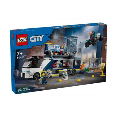 LEGO City Police 60418 - Камион с мобилна полицейска лаборатория