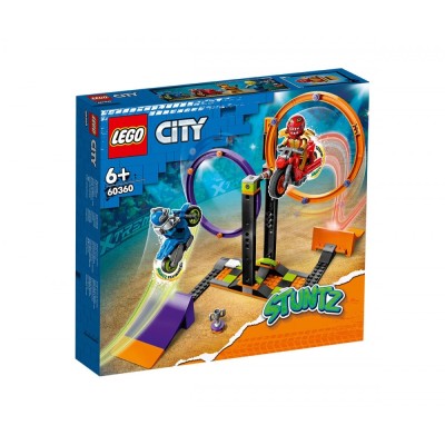 LEGO City Stunt 60360 - Въртящо се каскадьорско предизвикателство