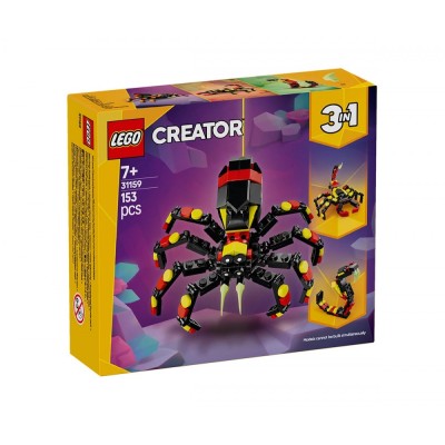 LEGO® Creator 31159 - Диви животни: Изненадващ паяк