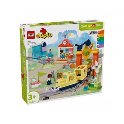 LEGO® DUPLO 10428 - Голям влак за взаимодействия