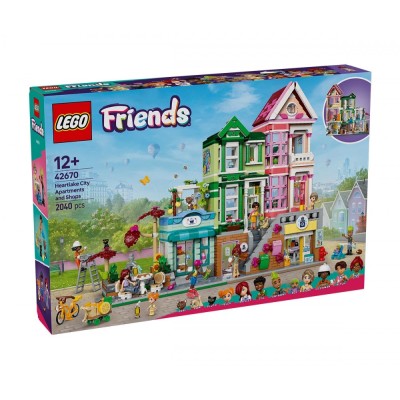 LEGO® Friends 42670 - Апартаменти и магазини в Хартлейк Сити