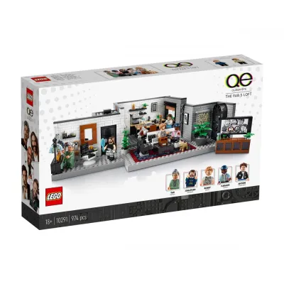 LEGO Icons 10291 - Queer Eye – Апартаментът на The Fab 5