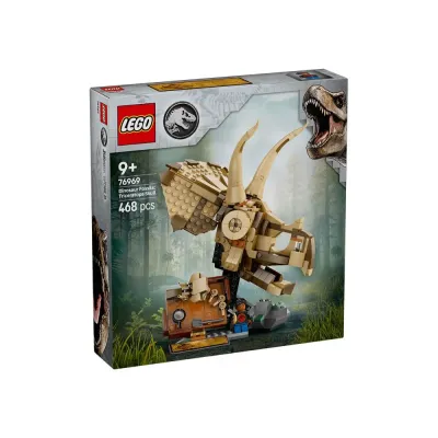 LEGO® Jurassic World 76969 - Вкаменелости от динозаври: Череп на трицератопс