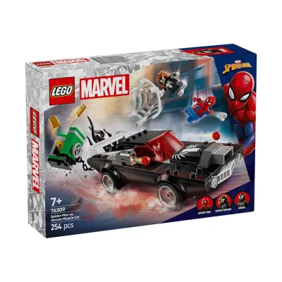 LEGO® Marvel 76309 - Спайдърмен срещу Венъм с мощна кола