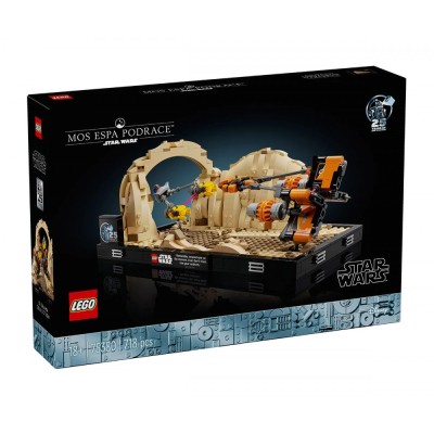 LEGO Star Wars 75380 - Диорама от състезанието в Мос Еспа