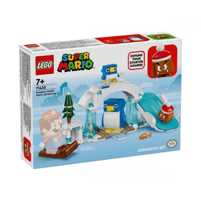 LEGO Super Mario 71430 - Комплект с допълнения penguin Family Snow Adventure