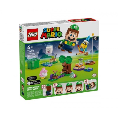 LEGO Super Mario 71440 - Приключения с интерактивна фигура LEGO Luigi