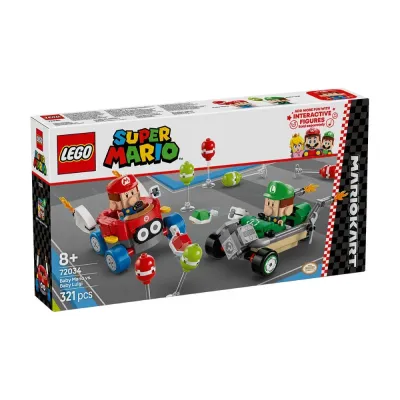 LEGO® Super Mario™ 72034 - Mario Kart™ - Baby Mario срещу Baby Luigi