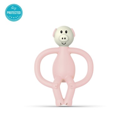 Matchstick Monkey Animal Teether чесалка с апликатор -Pig Pickle