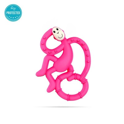 Matchstick Monkey Mini Monkey Teether чесалка с апликатор - Pink