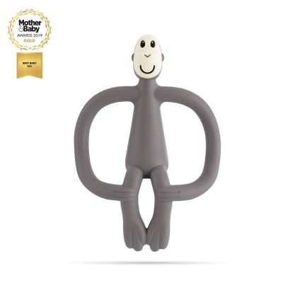 Matchstick Monkey Original Monkey Teething Toy чесалка с апликатор - Grey