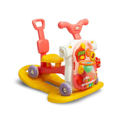 Многофункционална Проходилка 5В1 Pink Caretero Toyz