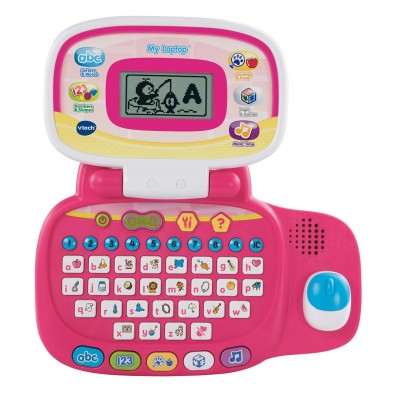 Музикален лаптоп VTech розов