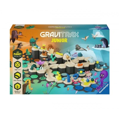 Настолна игра Ravensburger GraviTrax Junior - Стартов комплект: Start XXL Планета