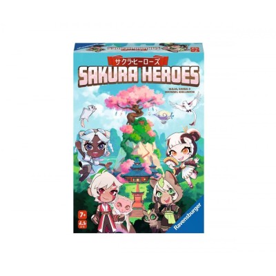 Настолна игра Ravensburger - Sakura Heroes