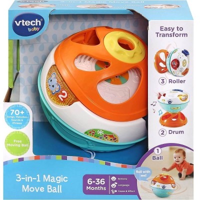 Образователна играчка Vtech Магическа топка, 3 в 1