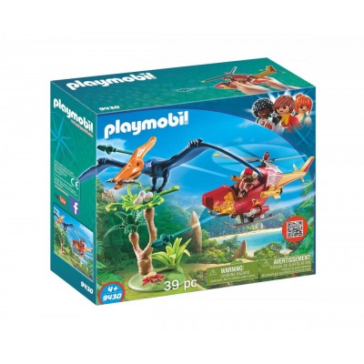 Playmobil - Хеликоптер с птеродактил