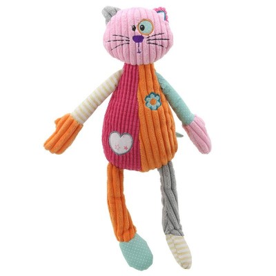 Плюшена играчка Розово коте, 46 см., серия Wilberry Snuggles, WB004414