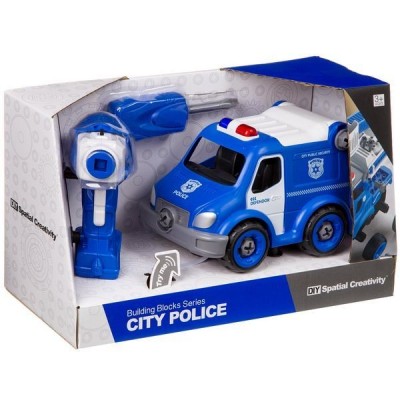 Полицейски бус City Police за сглобяване Raya Toys