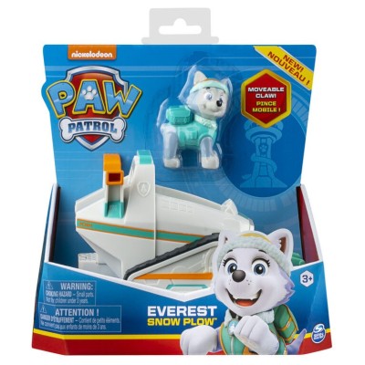 Превозно средство Spin Master Paw Patrol - Everest Snow Plow