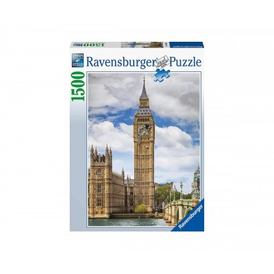 Пъзел Ravensburger 1500 ел. - Смешна котка в Биг Бен