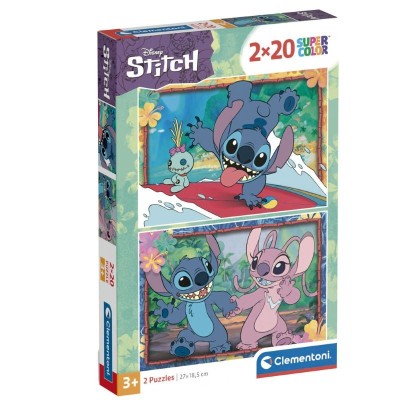 Пъзел Stitch 2x20 части