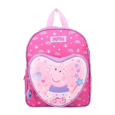 Раница за детска градина VADOBAG Peppa - Made of Magic, за 2-6 г, за момиче