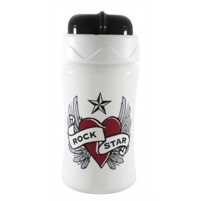 Rock Star Baby чаша - бутилка със сламка 340ml Heart &amp; Wings