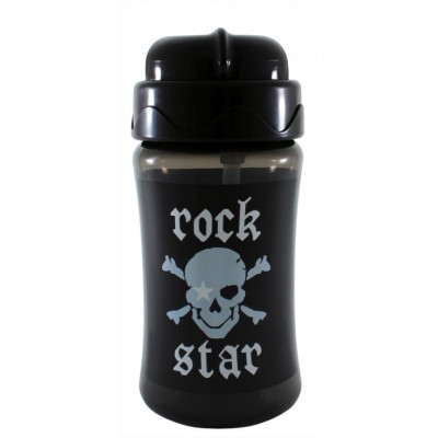 Rock Star Baby чаша - бутилка със сламка 340ml Pirate