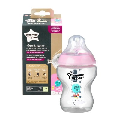 Шише за хранене Tommee Tippee Closer to Nature Easi Vent, 260 мл, балон