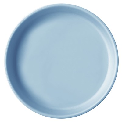 Силиконова чиния minikOiOi Basics-Plate - Mineral Blue