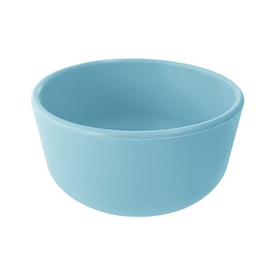 Силиконова купа minikOiOi Basics-Bowl - Mineral Bue