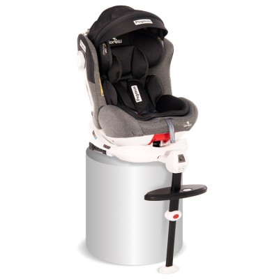 СТОЛ ЗА КОЛА PEGASUS ISOFIX 0-36KG LIGHT&amp;DARK GREY