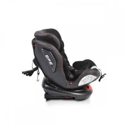 Стол за кола с Isofix система Moni, Motion, черен, 0-36 кг