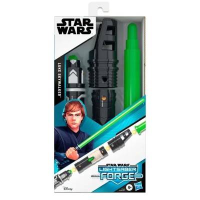 Светлинен меч Hasbro Star Wars Lightsaber Forge - Luke Skywalker, зелен