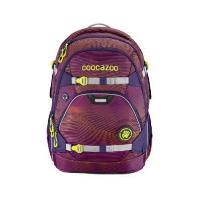 Ученическа раница COOCAZOO ScaleRale Sonic Purple - за над 10 г, унисекс, 3 отделения