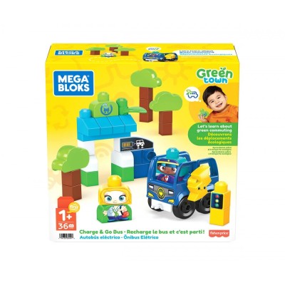 Зелен град Mega Bloks, екобус